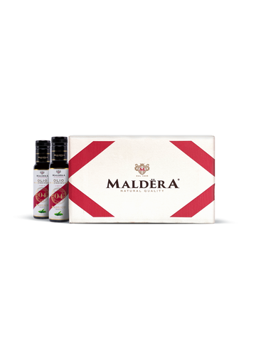 Olio da condimento aromatizzato al basilico